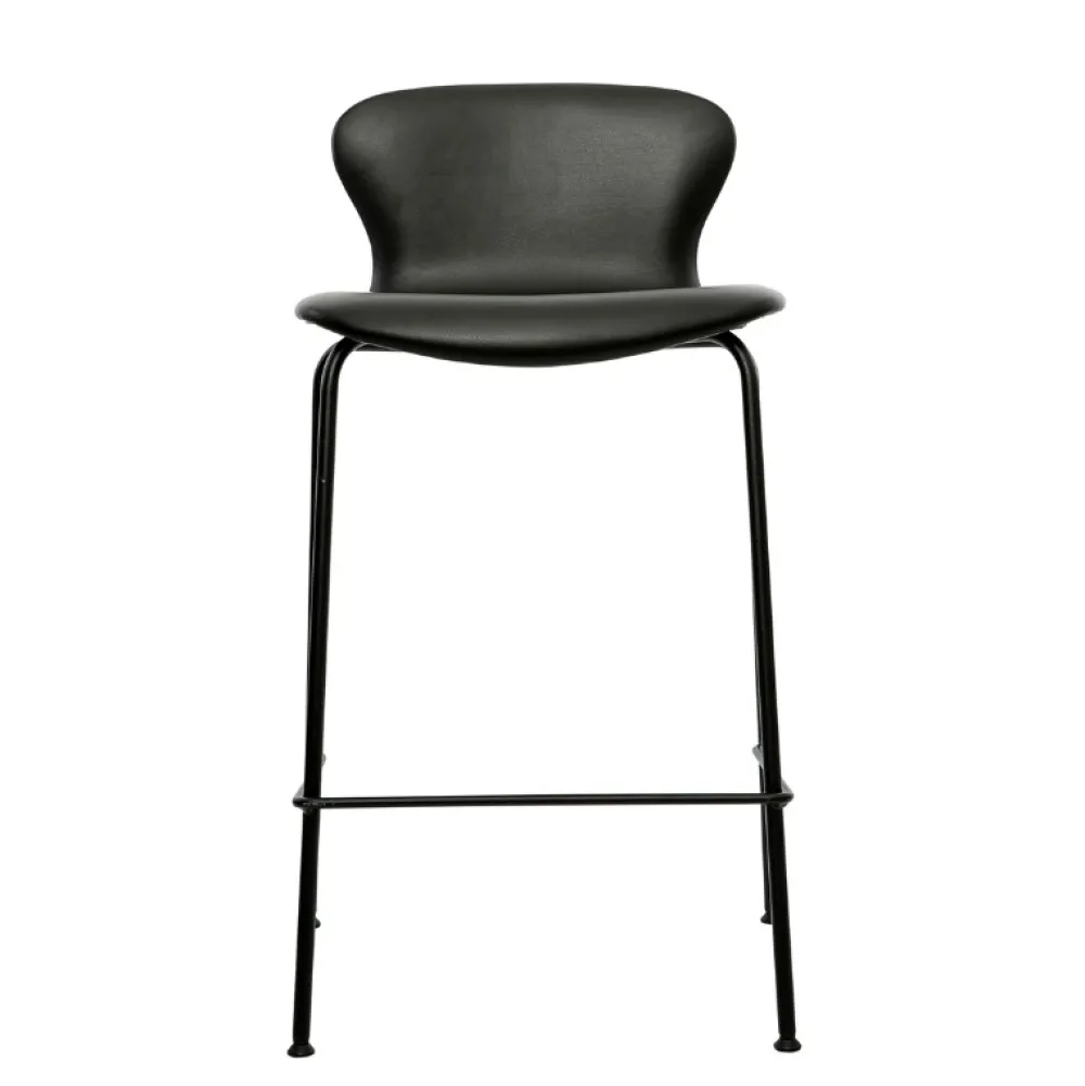 Bruunmunch Køkken|Stole>2 Stk. PLAYchair Counter Sort Hero Læder