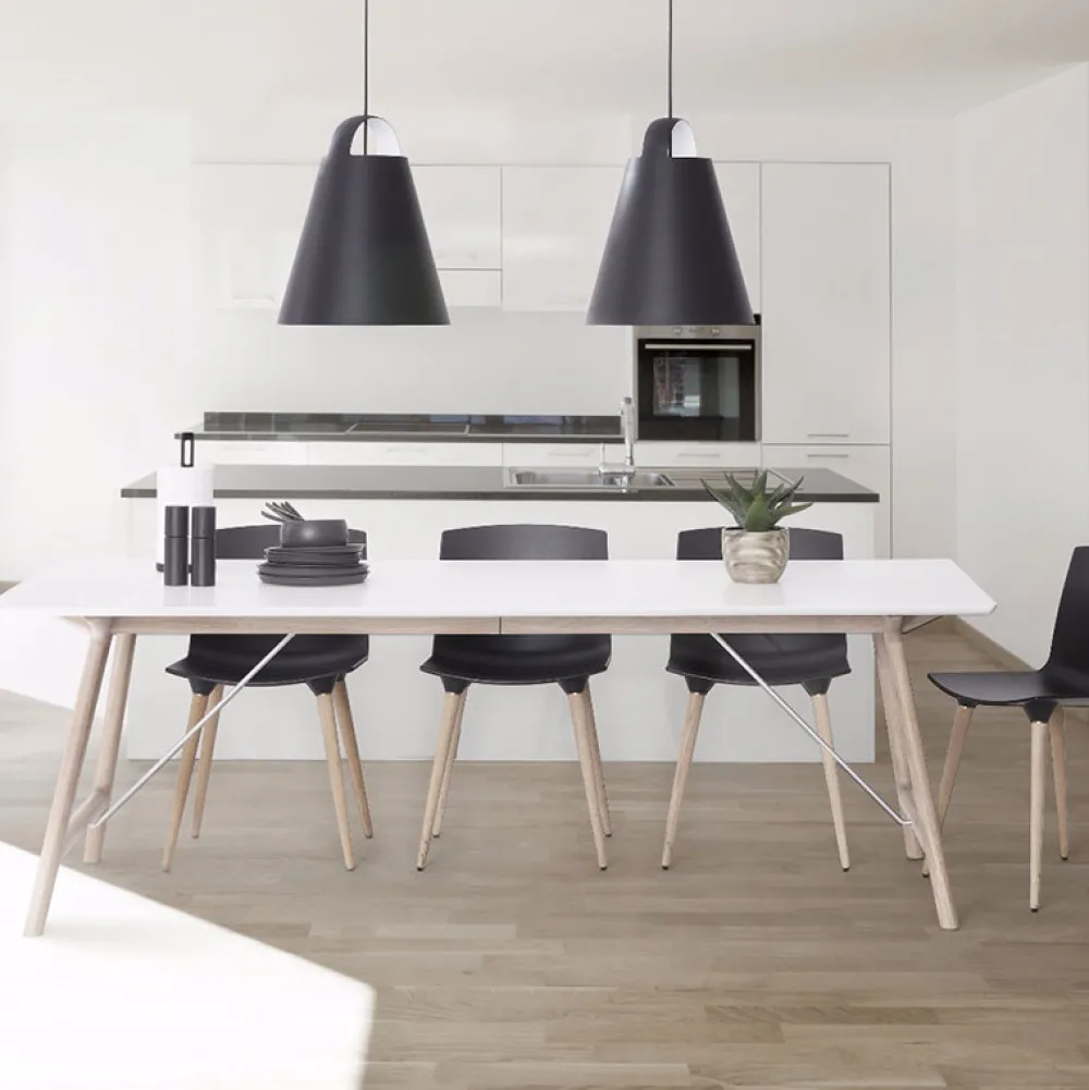 Andersen Furniture Køkken|Borde>T7 Spisebord Hvid