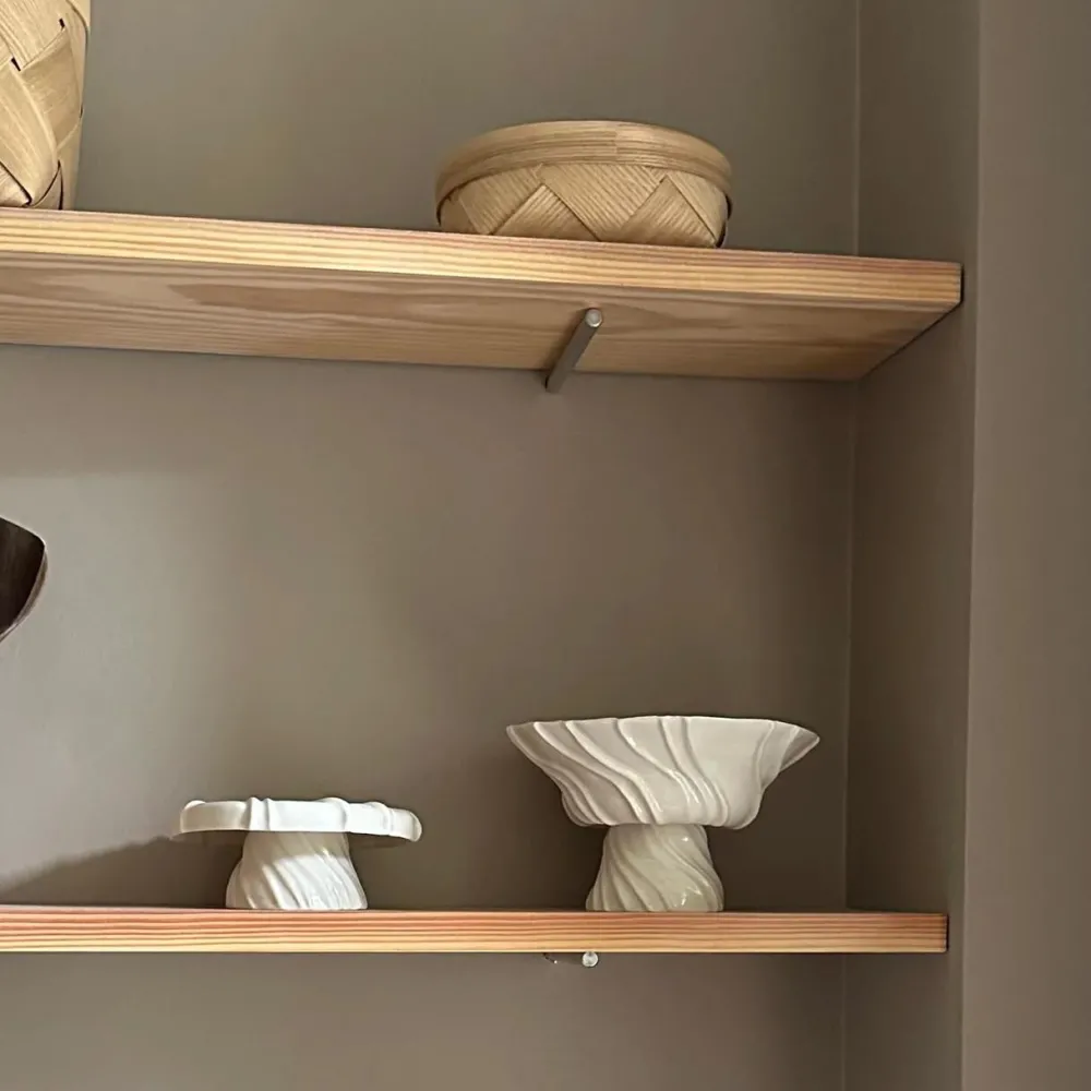 Atelier Marée Køkken|Keramik & Porcelæn>Tidevands Tallerkenfad Hvid