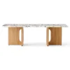 Audo Copenhagen Stue|Borde>Androgyne Lounge Table Oak / Calacatta Viola