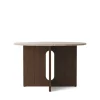 Audo Copenhagen Stue|Borde>Androgyne Dining Table Smoked Oak / Kunis Breccia Sand