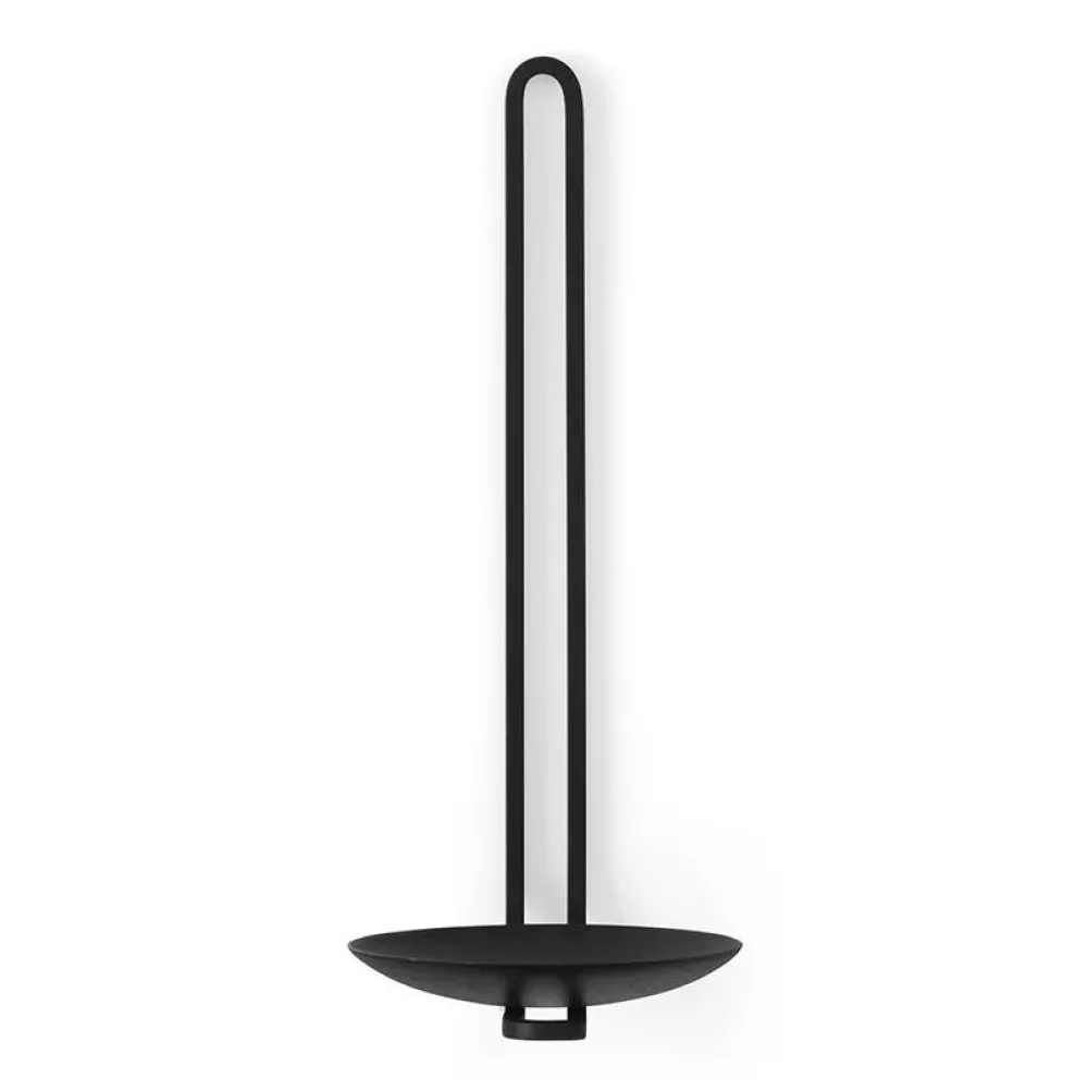 Audo Copenhagen Andet Boligtilbehør|Lysestager>Clip Wall Tealight Candle Holder Black