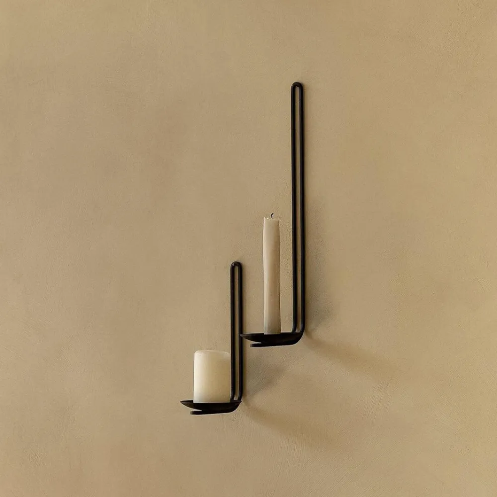 Audo Copenhagen Andet Boligtilbehør|Lysestager>Clip Wall Tealight Candle Holder Black
