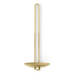 Audo Copenhagen Andet Boligtilbehør|Lysestager>Clip Wall Tealight Candle Holder Brass