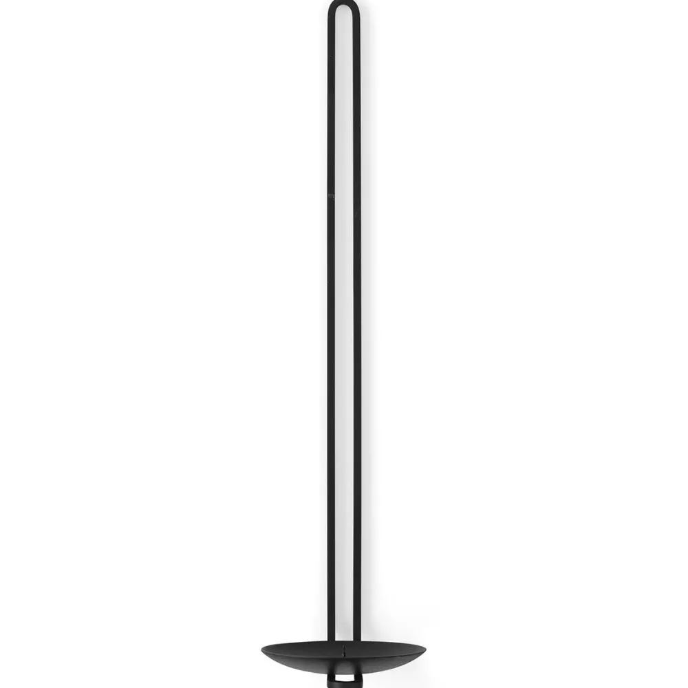 Audo Copenhagen Andet Boligtilbehør|Lysestager>Clip Wall Candle Holder Black