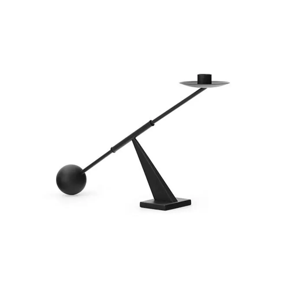 Audo Copenhagen Andet Boligtilbehør|Lysestager>Interconnect Candle Holder Black Small