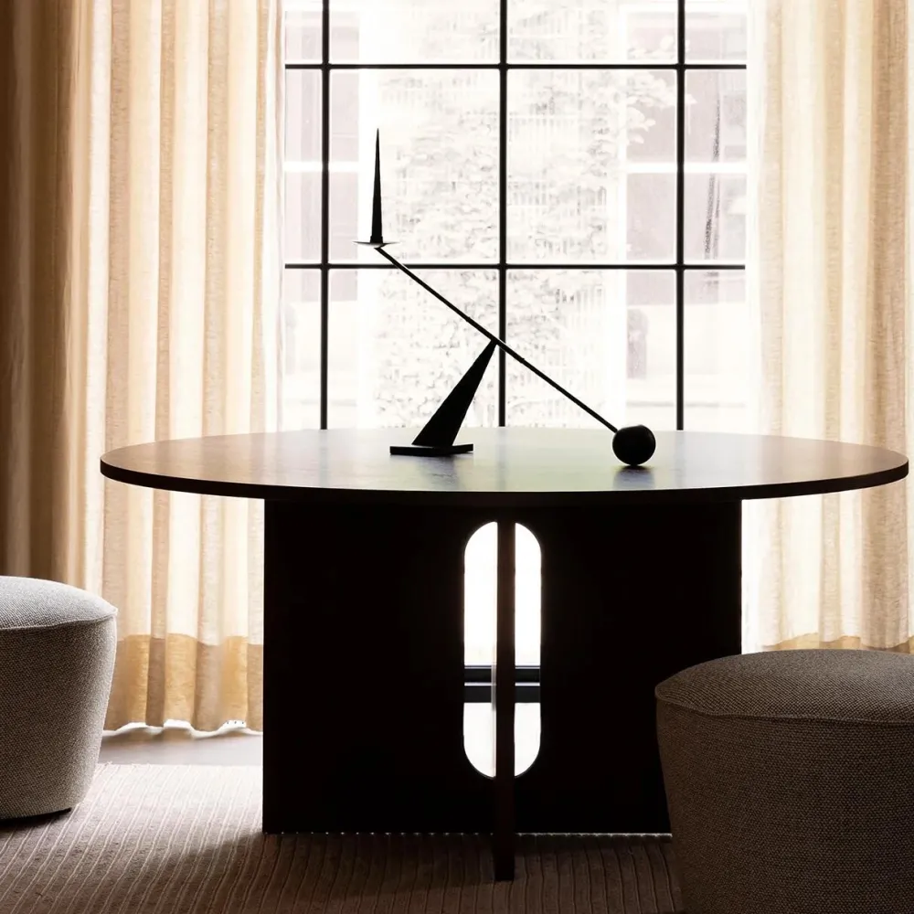 Audo Copenhagen Andet Boligtilbehør|Lysestager>Interconnect Candle Holder Large Black