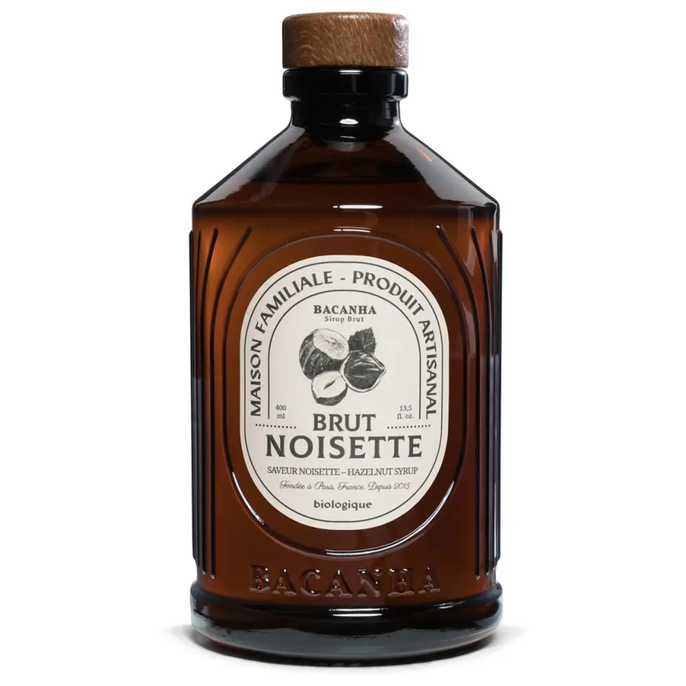 BACANHA Delikatesser>Brut Hazelnut Syrup Organic