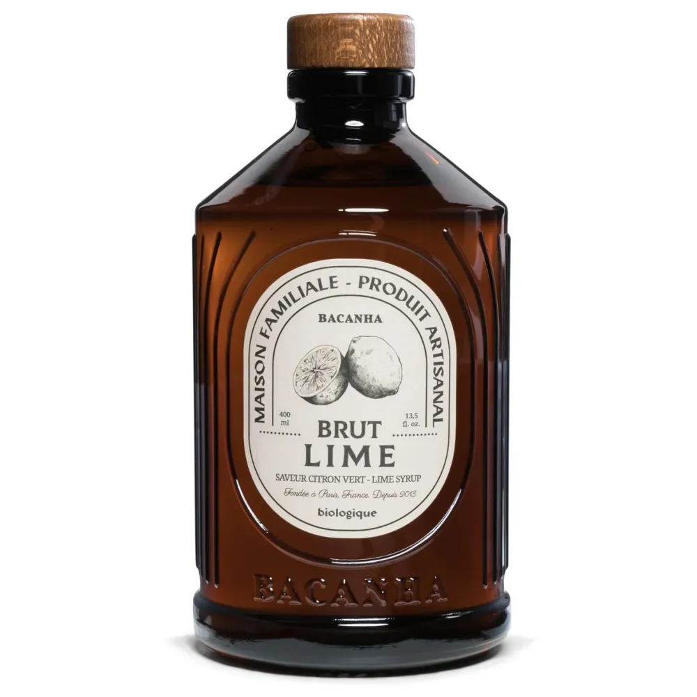 BACANHA Delikatesser>Brut Lime Syrup Organic