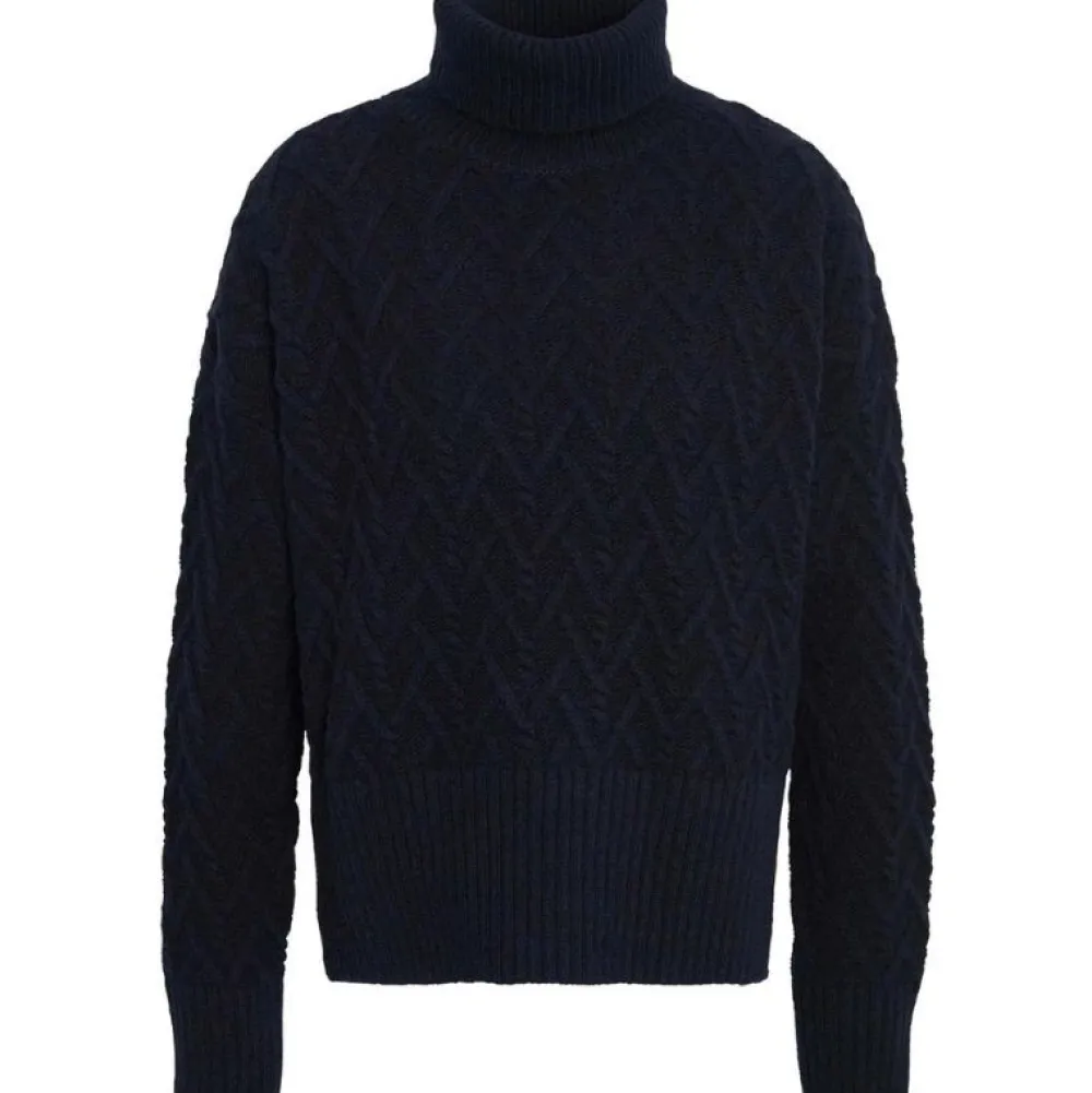 Dame Barbour Overdele>Clarence Knitted Jumper Navy