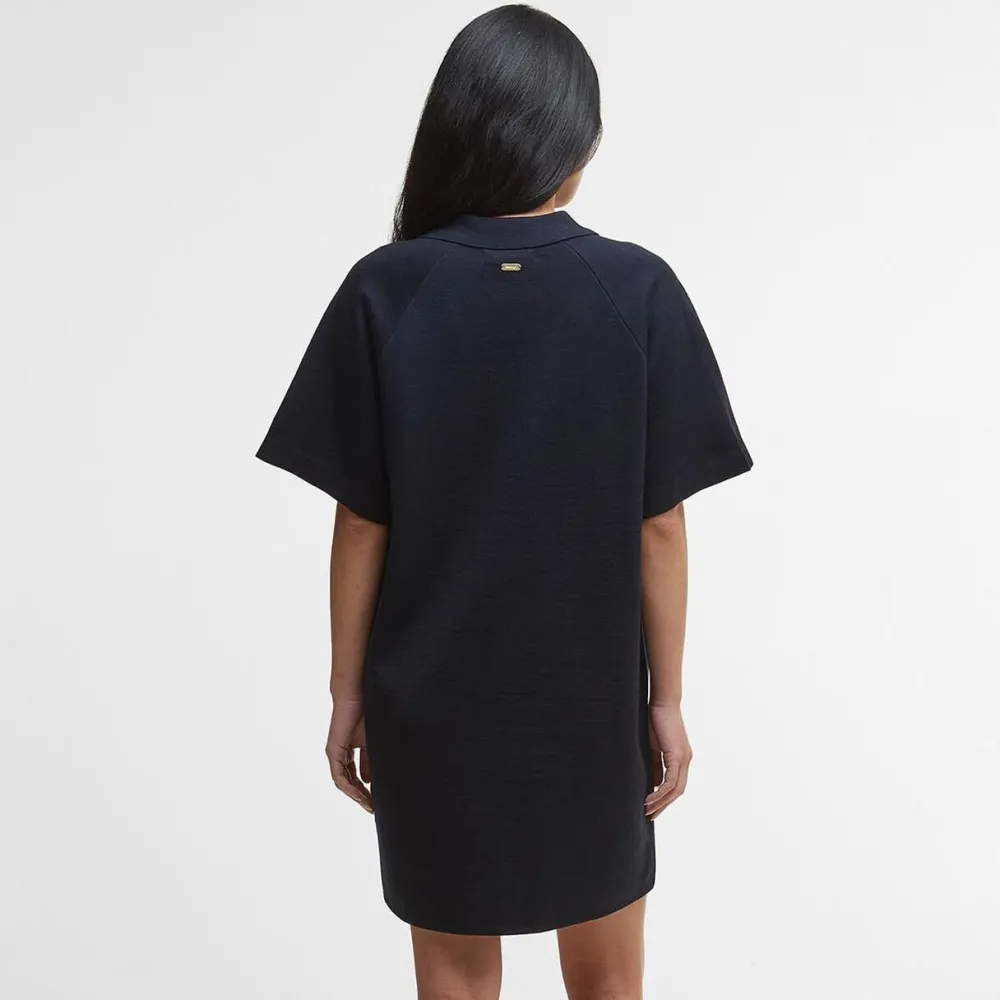 Dame Barbour Overdele>Grace Knitted Midi Dress Navy