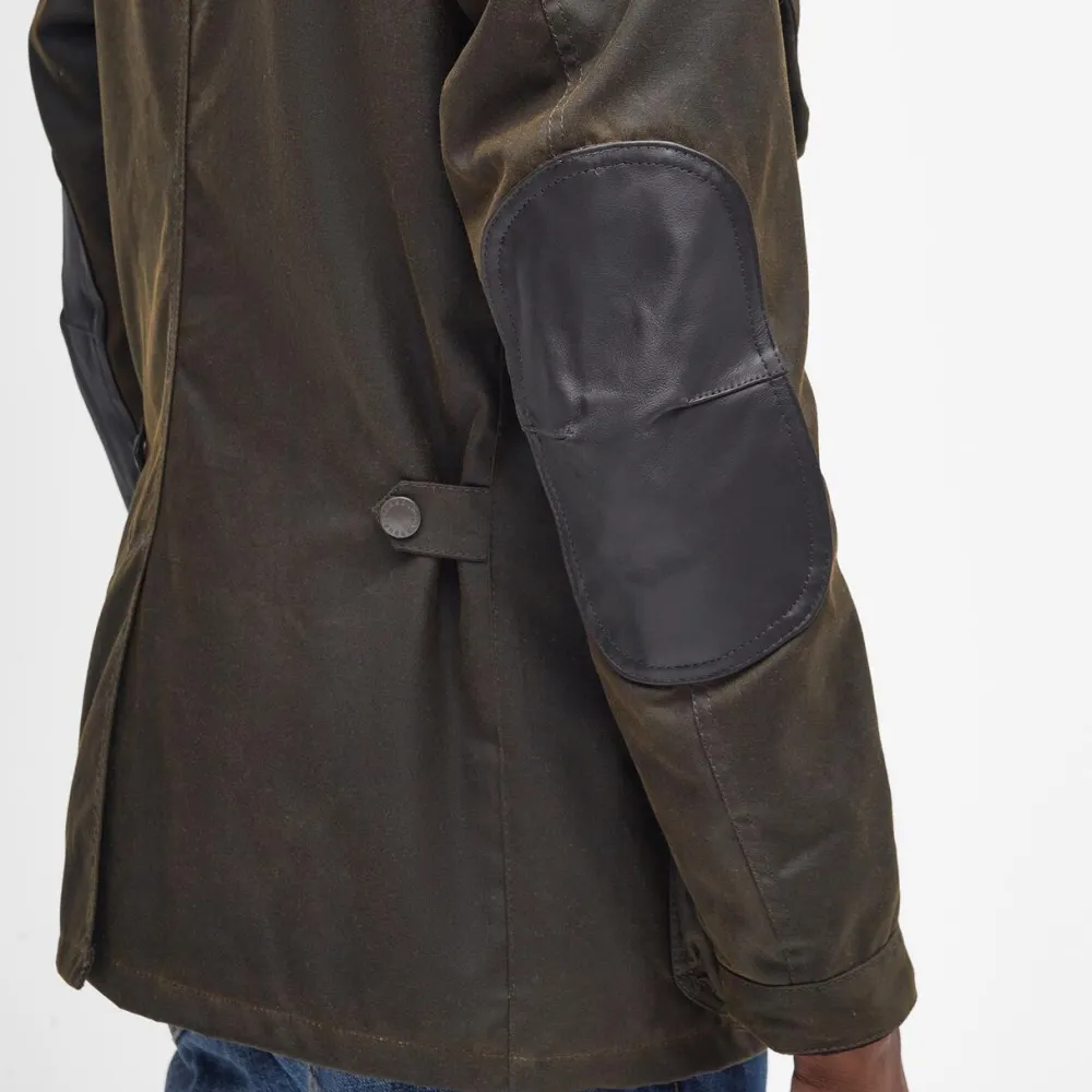 Barbour Overtøj>Ogston Waxed Jacket Olive