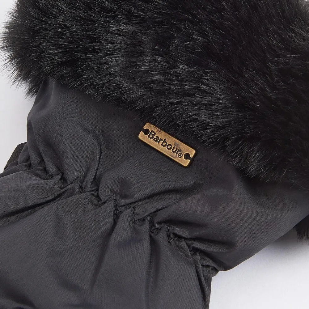 Dame Barbour Accessories>Primrose Waterproof Mittens Classic Black