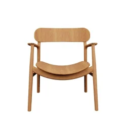 Bent Hansen Stole|Stue>Asger Loungestol Eg/Olie