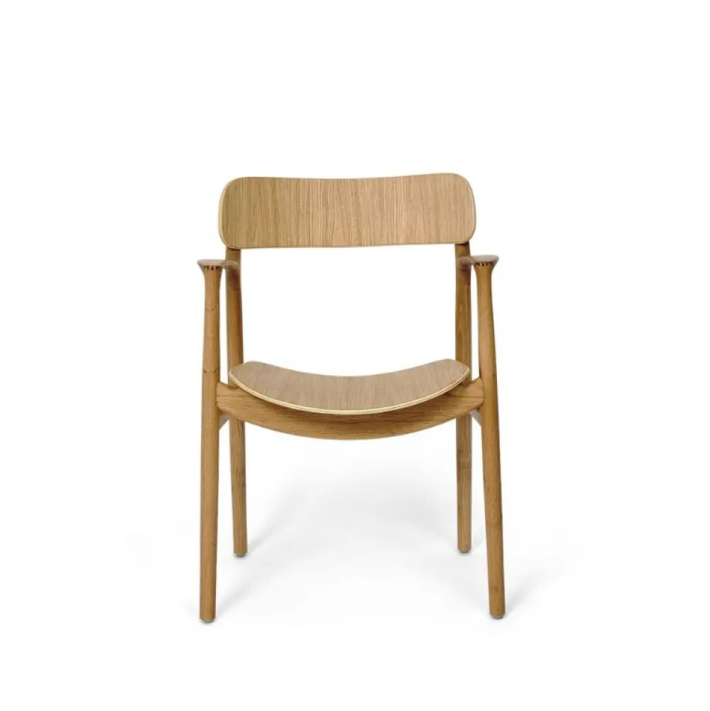 Bent Hansen Stole|Stue>Asger Spisebordsstol Eg/Lys Olie