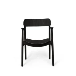 Bent Hansen Stole|Stue>Asger Spisebordsstol Sortlakeret Eg