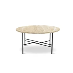 Bent Hansen Borde|Stue>Metro Sofabord Ø80 Beige Marmor
