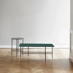 Bent Hansen Borde|Stue>Metro Sofabord L108 Conifer Grøn Linoleum