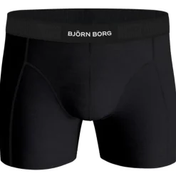 Björn Borg Underwear Underdele>Björn Borg Lyocell Boxer 2-Pack Boxershorts Sort / Grøn