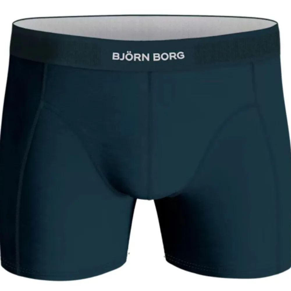 Björn Borg Underwear Underdele>Björn Borg Lyocell Boxer 2-Pack Boxershorts Blå / Lys Blå