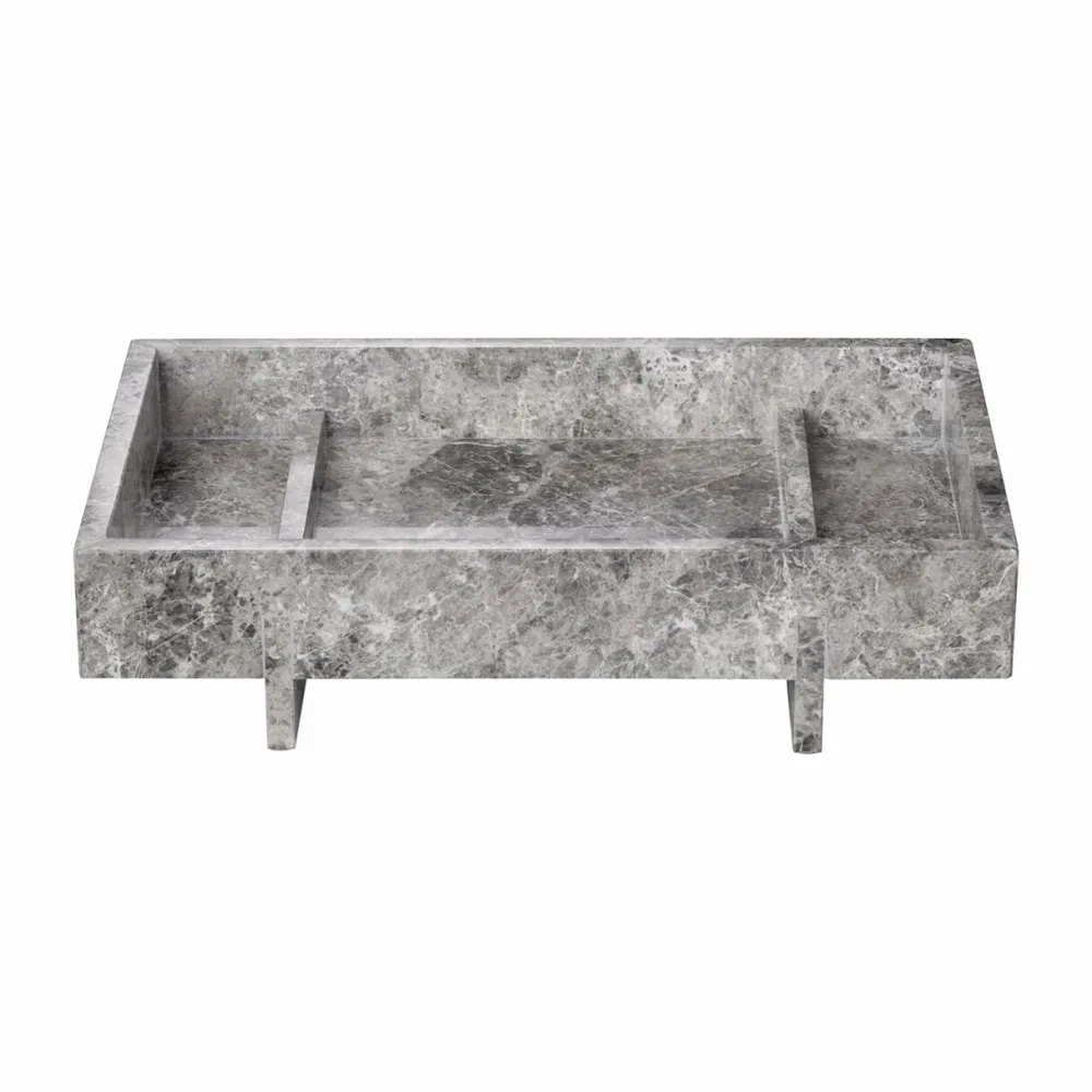 Blomus Skåle & Bakker|Andet Boligtilbehør>Abento Marble Tray Sharskin