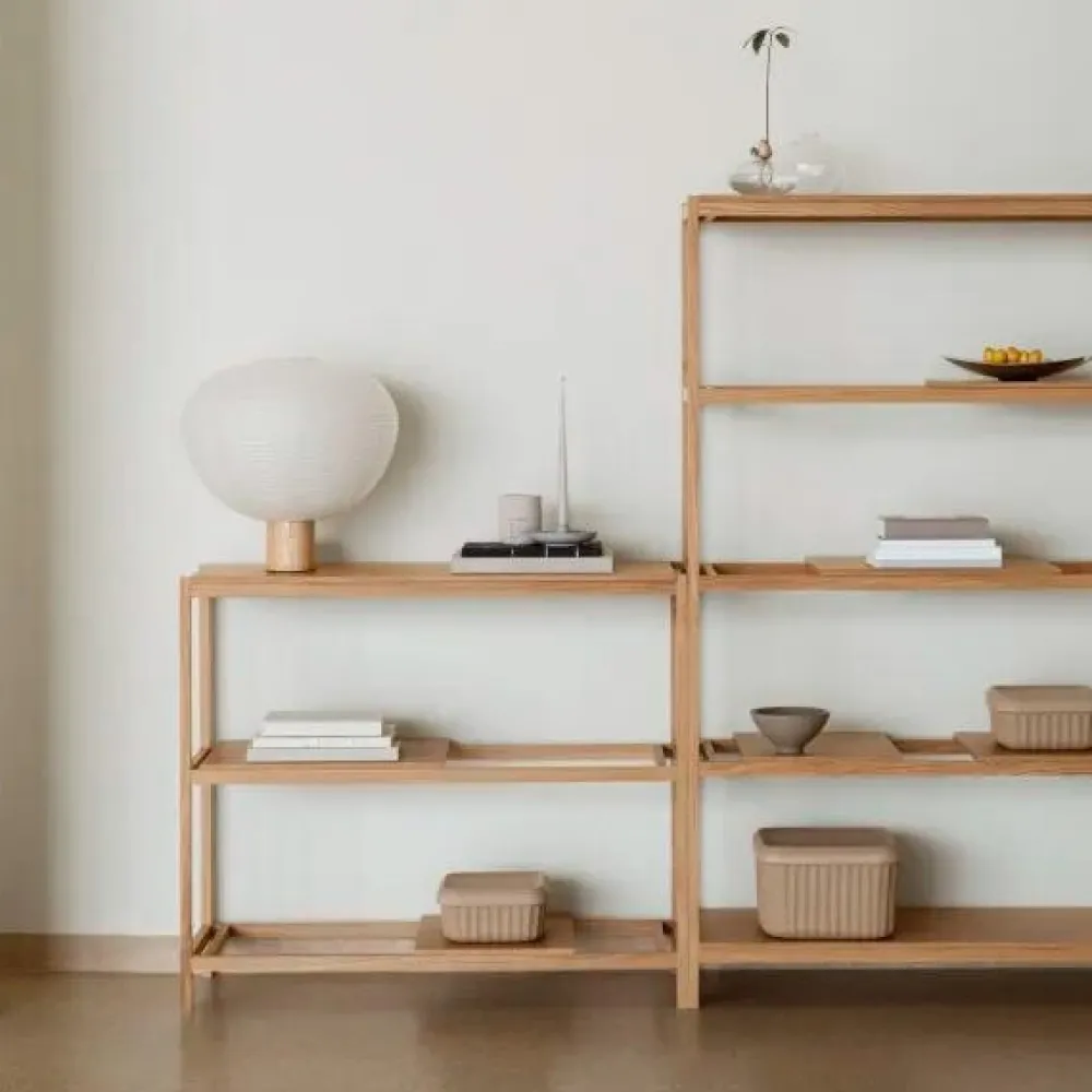 Blomus Bordlamper>Kami Ricepaper Lamp Oak