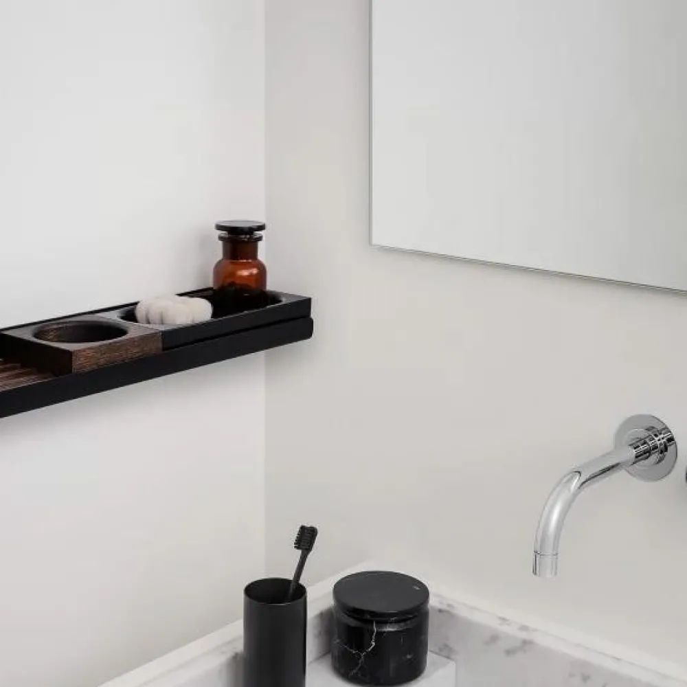 Blomus Hylder>Modo Wall Shelf Black Large