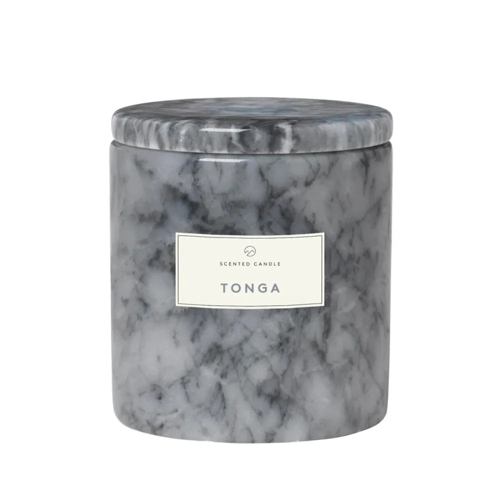 Blomus Duftlys & Diffusere|Velvære>Scented Marble Candle Sharskin