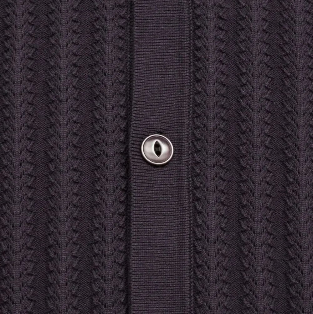 Blue De Gênes Overdele>Blue De Génes Compra Open Polo Knit Dark Navy