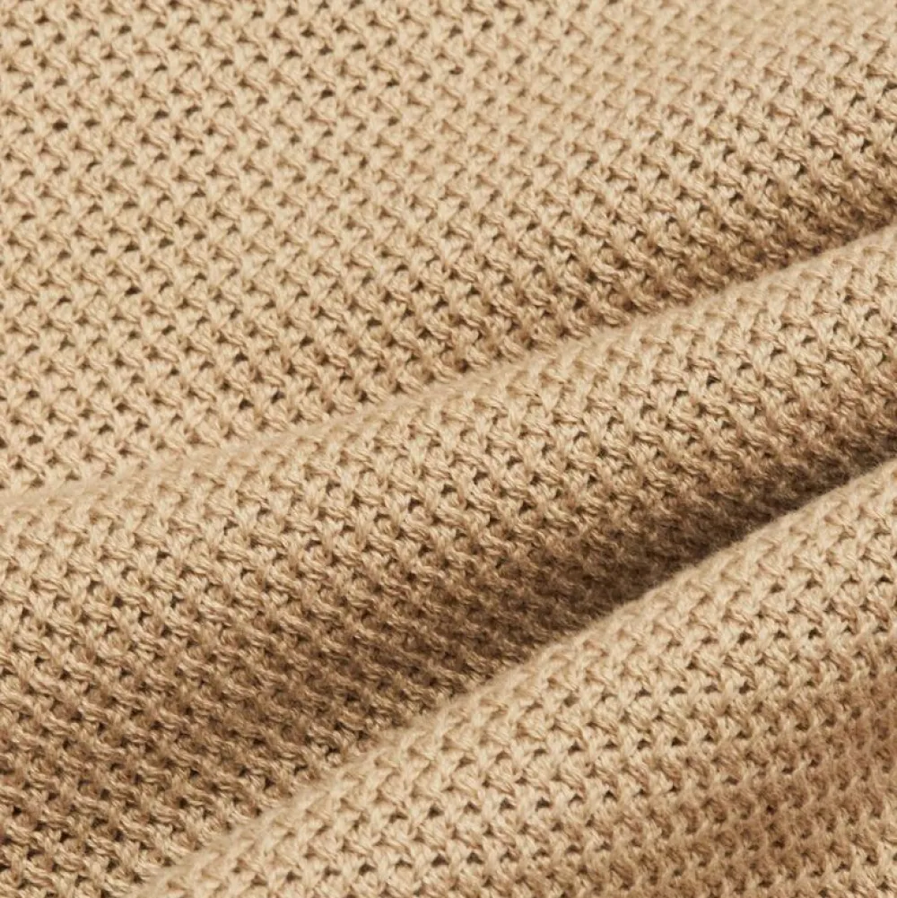 Blue De Gênes Overdele>Blue De Génes Filo Knit Polo Khaki