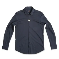 Blue De Gênes Overdele>Luccio Dry Shirt Navy