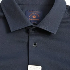 Blue De Gênes Overdele>Luccio Dry Shirt Navy
