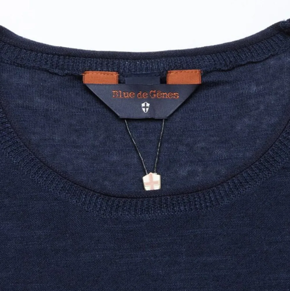 Blue De Gênes Overdele>Monte Knit Navy