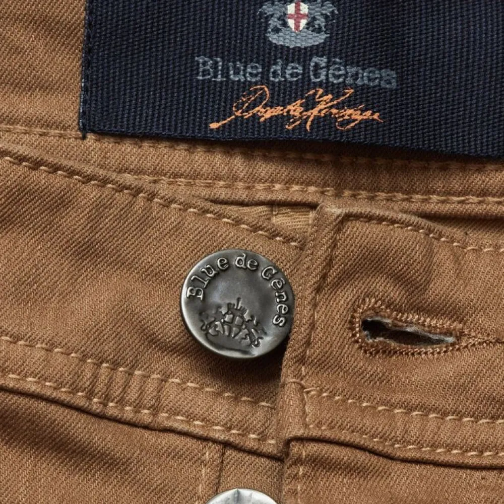 Blue De Gênes Underdele>Paulo Pavia 1 Chino Fudge
