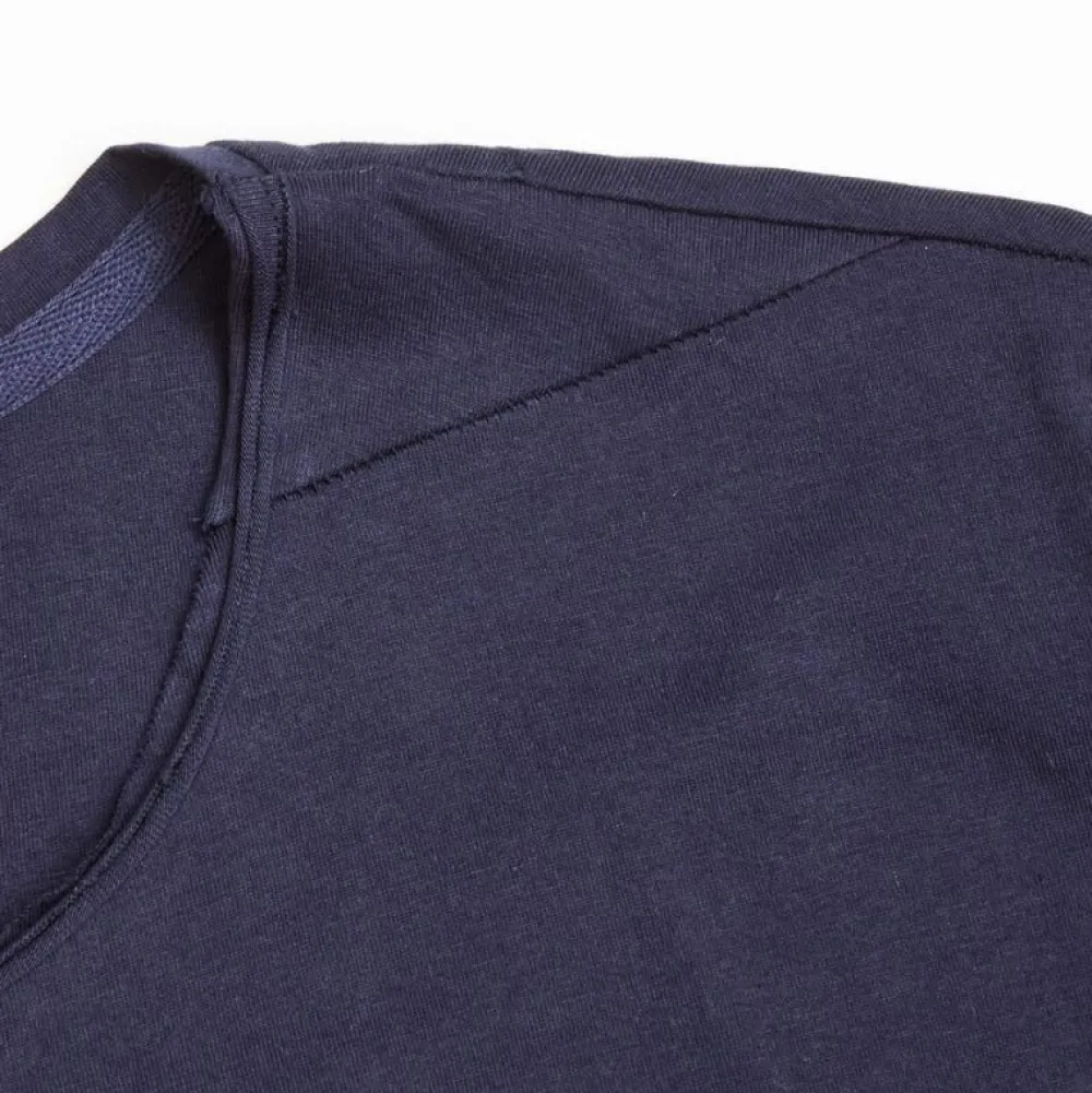 Blue De Gênes Overdele>Sagi Nuovo T-Shirt Dark Navy