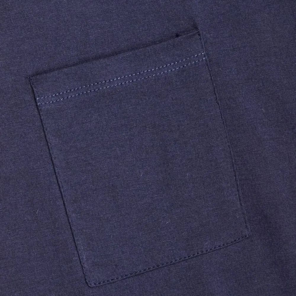 Blue De Gênes Overdele>Sagi Nuovo T-Shirt Dark Navy