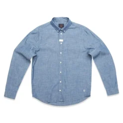 Blue De Gênes Overdele>Sandro Chambray Shirt