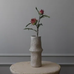 Botané Studios Kunstige Blomster>Artichoke Branch Red
