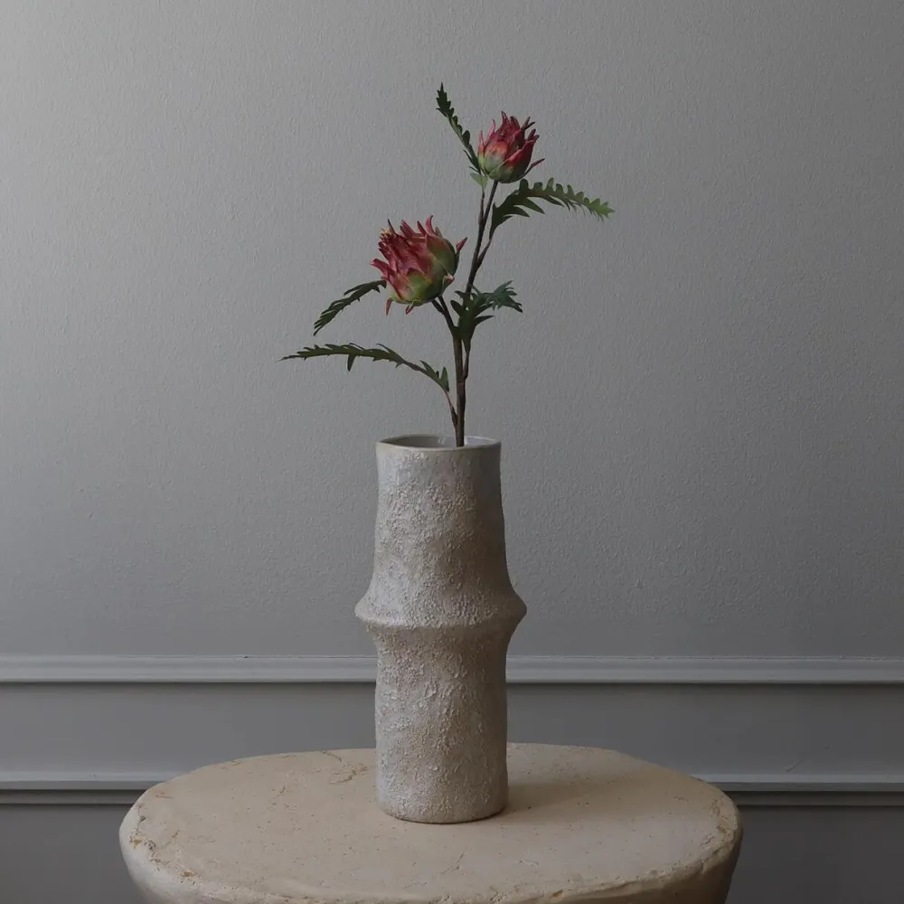 Botané Studios Kunstige Blomster>Artichoke Branch Red