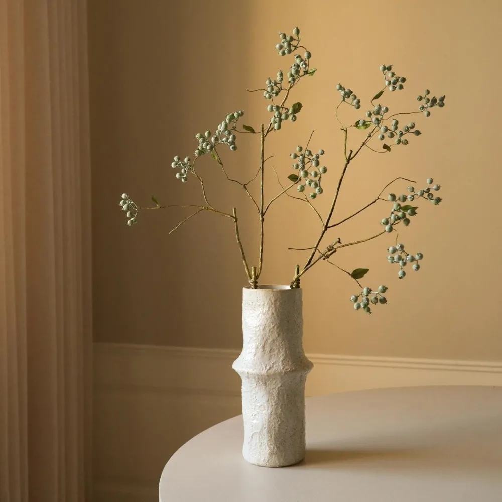 Botané Studios Kunstige Blomster>Blueberry Branch Large Light Green
