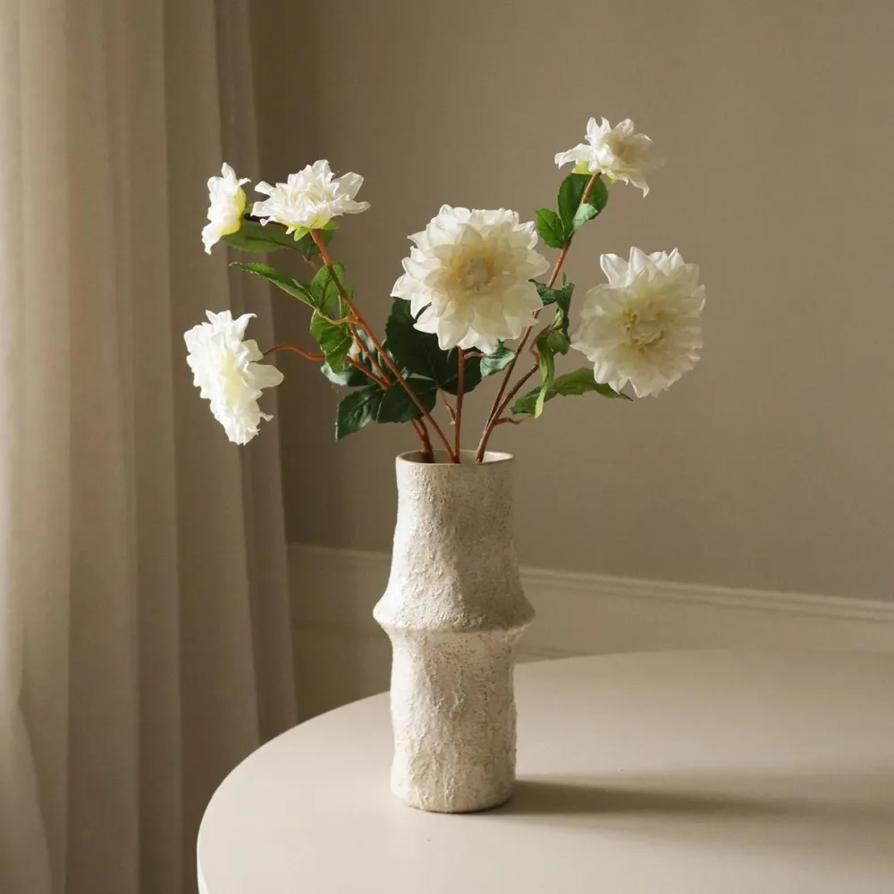 Botané Studios Kunstige Blomster>Dahlia Flower White