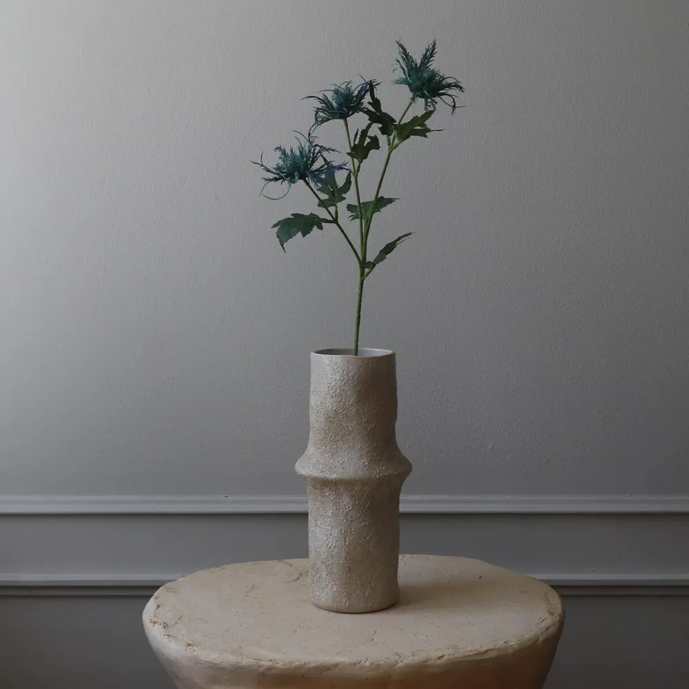 Botané Studios Kunstige Blomster>Eryngo 'Sea Holly' Flower Blue