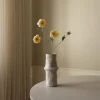Botané Studios Kunstige Blomster>Four Heads Poppy Flower Yellow