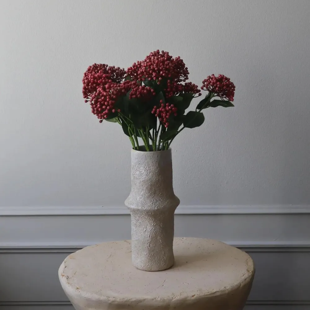 Botané Studios Kunstige Blomster>Hydrangea Berry Branch Pink