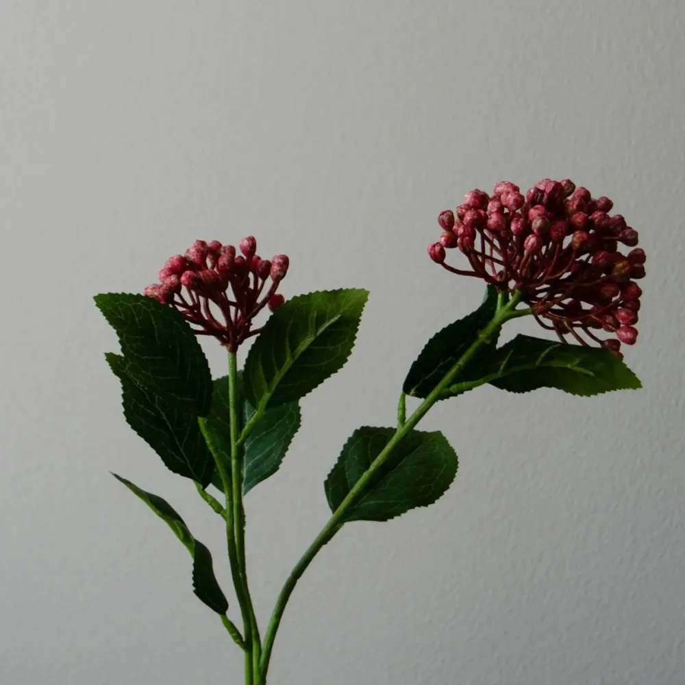 Botané Studios Kunstige Blomster>Hydrangea Berry Branch Pink