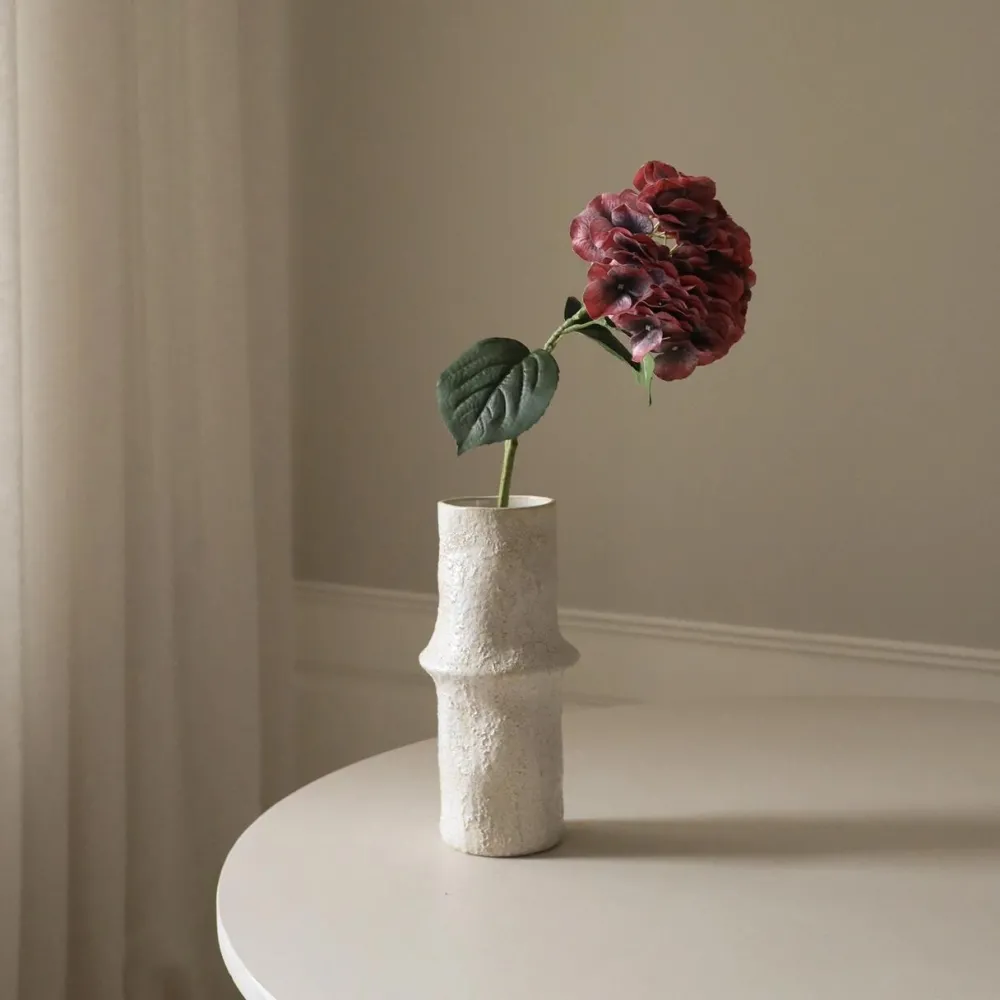 Botané Studios Andet Boligtilbehør|Kunstige Blomster>Hydrangea Flower Burgundy