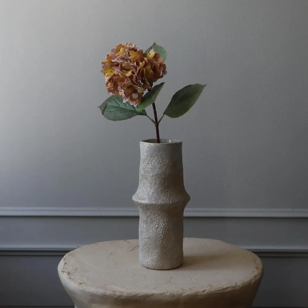 Botané Studios Kunstige Blomster>Hydrangea Flower Orange Small