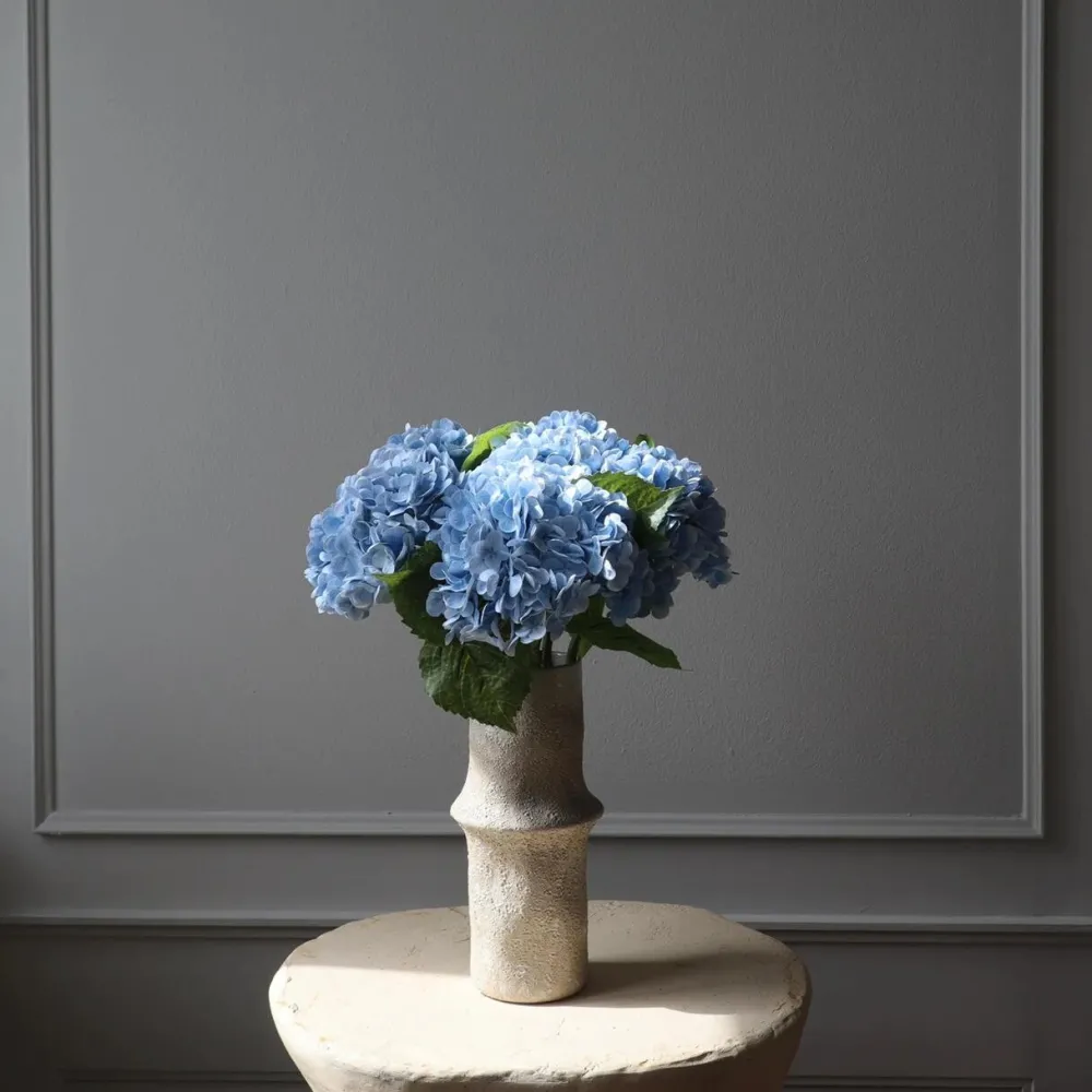 Botané Studios Kunstige Blomster>Hydrangea Flower Blue