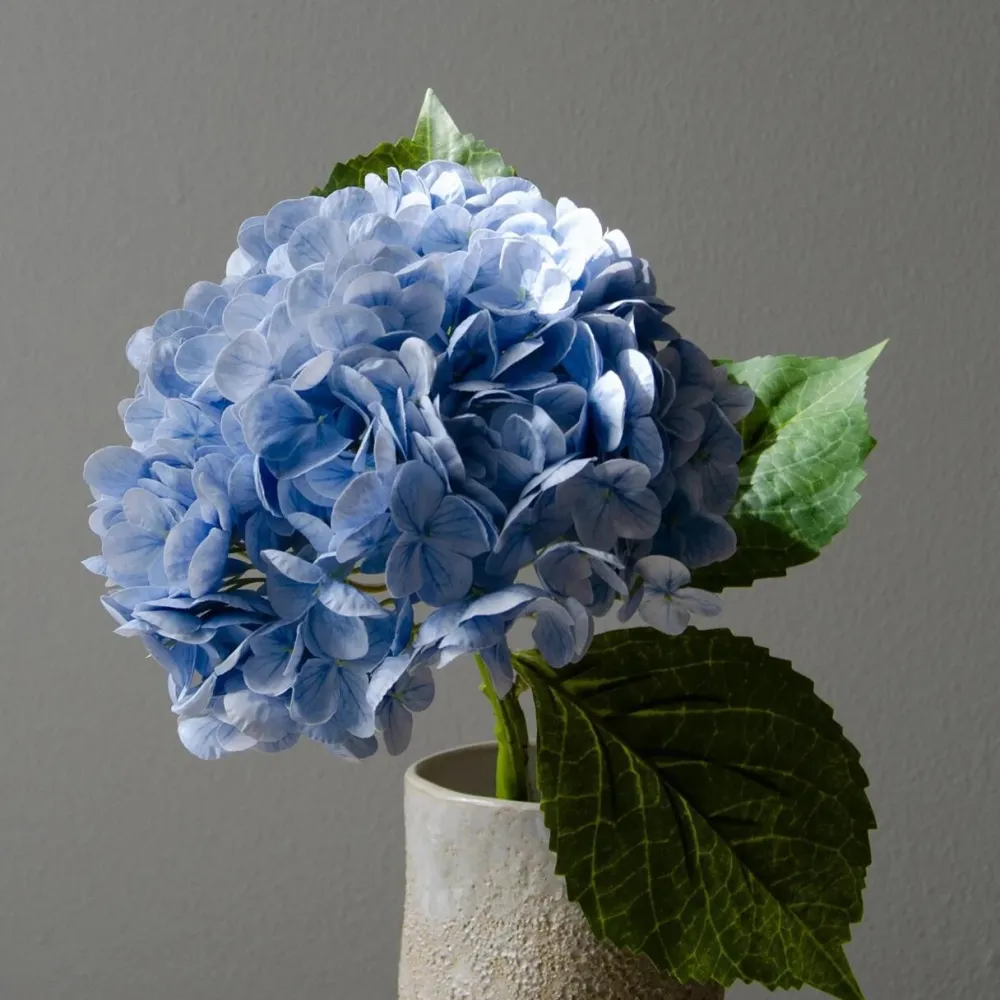Botané Studios Kunstige Blomster>Hydrangea Flower Blue