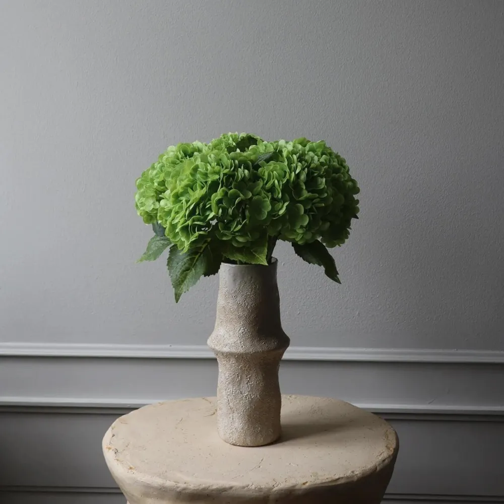 Botané Studios Kunstige Blomster>Hydrangea Flower Green